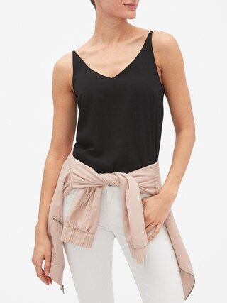 Petite V-Neck Classic Camisole | Banana Republic Factory | Banana Republic Factory