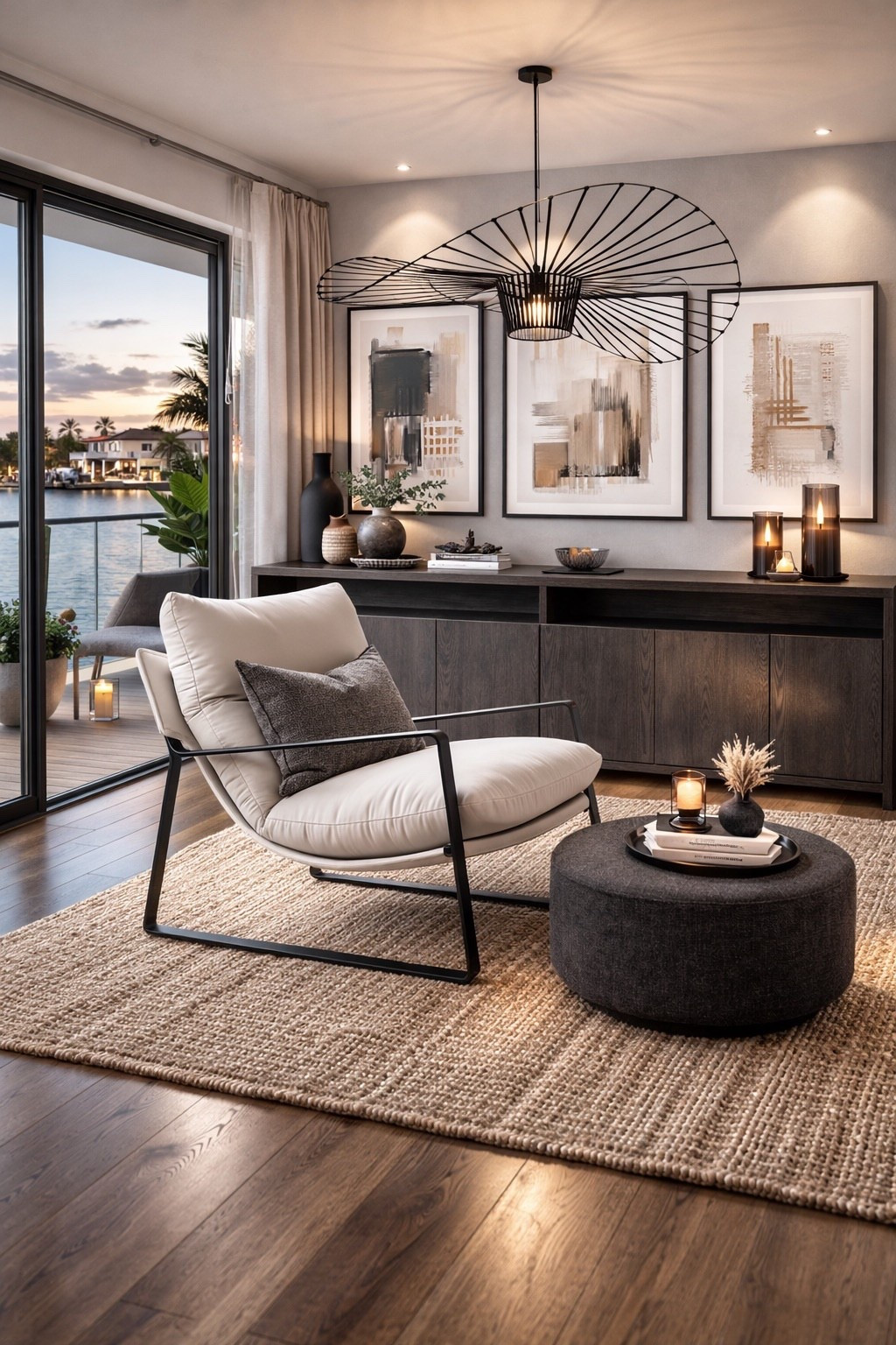 Moody modern living room vibes: Designer looks for less

#LTKHome #LTKSaleAlert