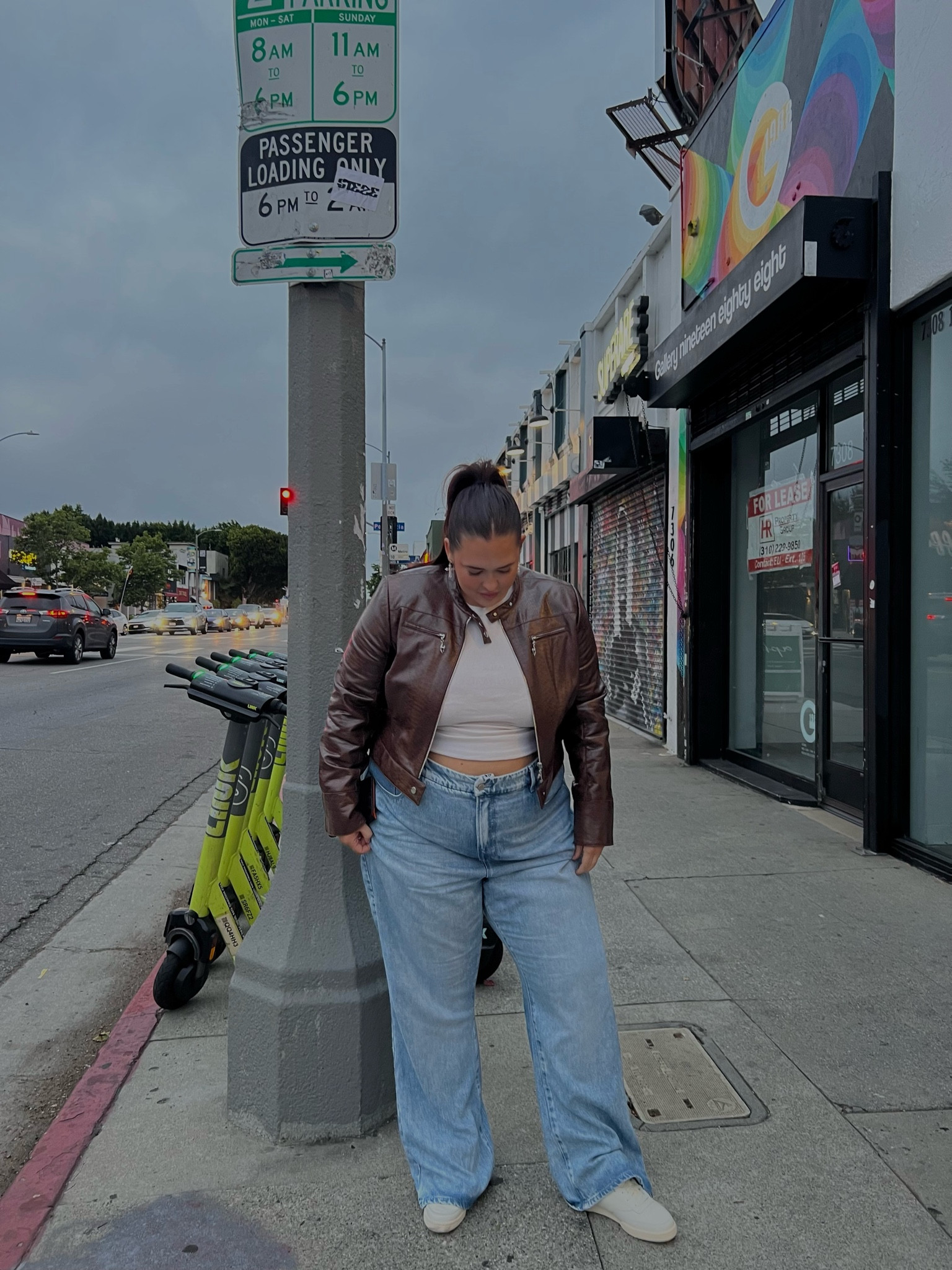 street style inspo 🤎

street style, plus size fashion, leather jacket, baggy jeans, street wear, grungy fashion

#LTKstyletip #LTKcurves