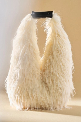 APPARIS Colette Fringe Faux-Fur Bag | Anthropologie (US)