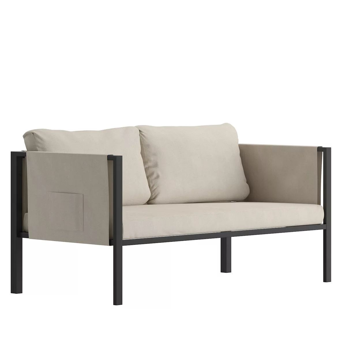 Flash Furniture Lea Indoor / Outdoor Storage Pockets Loveseat | Kohl's