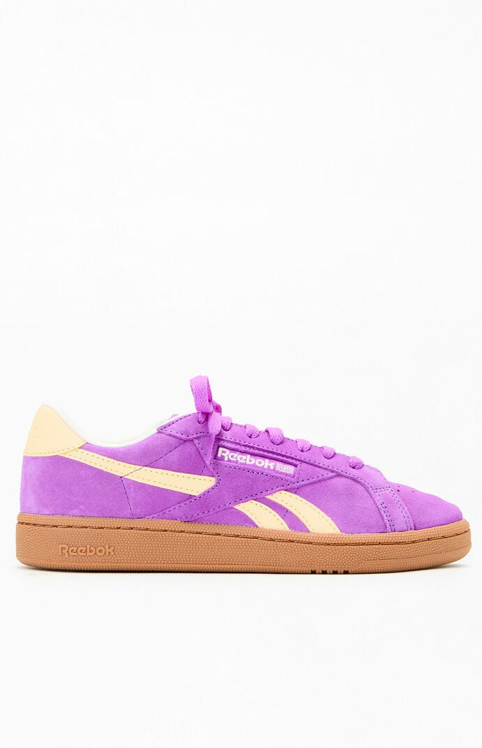 Reebok Women's Purple Club C Grounds UK Sneakers - Size 7.5 | PacSun