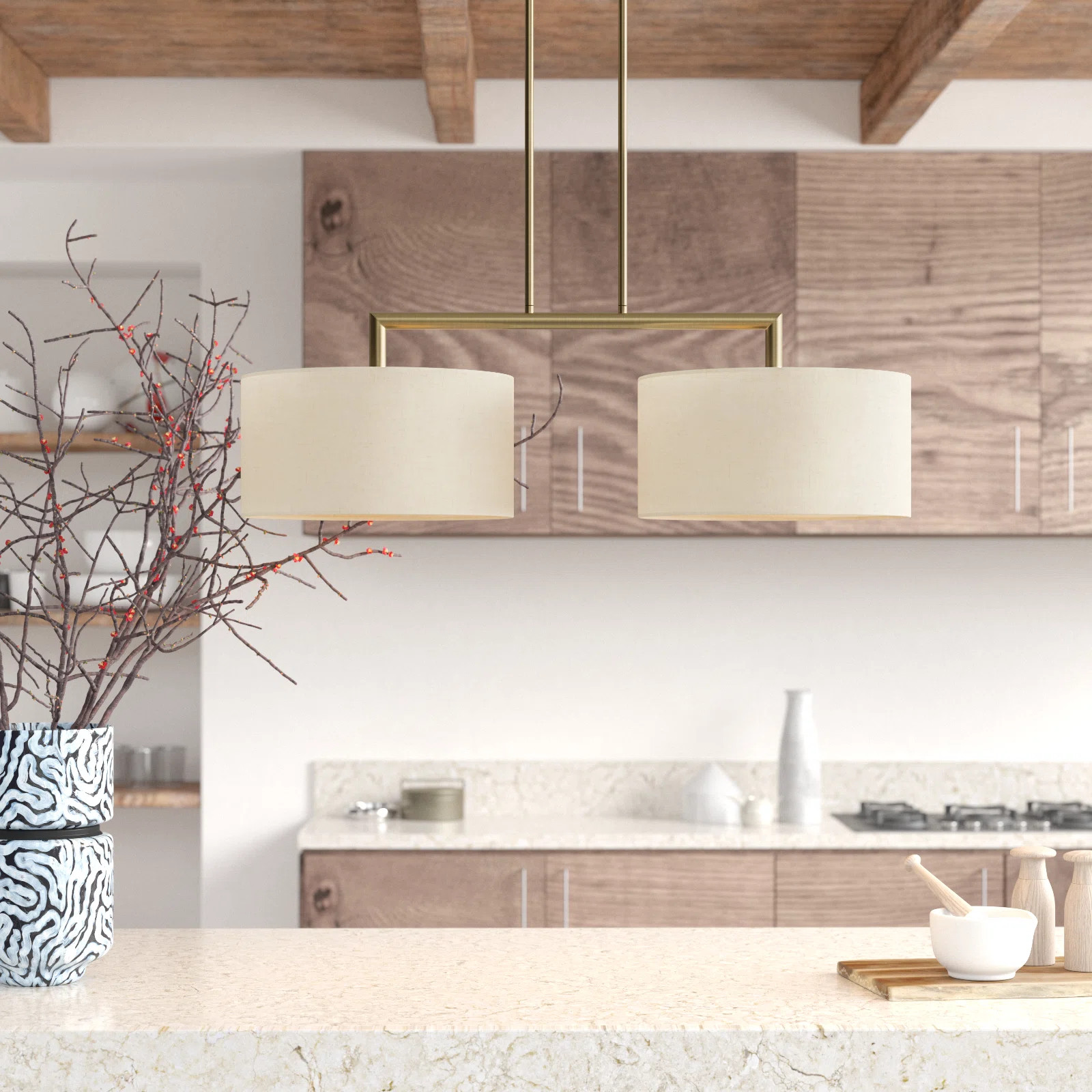 Aleksis 2 - Light Kitchen Island Pendant | Wayfair North America