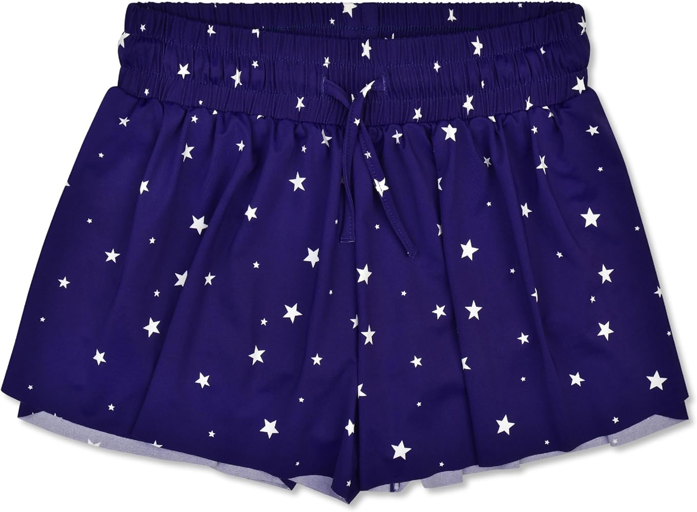iscream Big Girls Butterfly Style Overlap Side Swing Fabric Shorts Collection - Bold and Bright | Amazon (US)