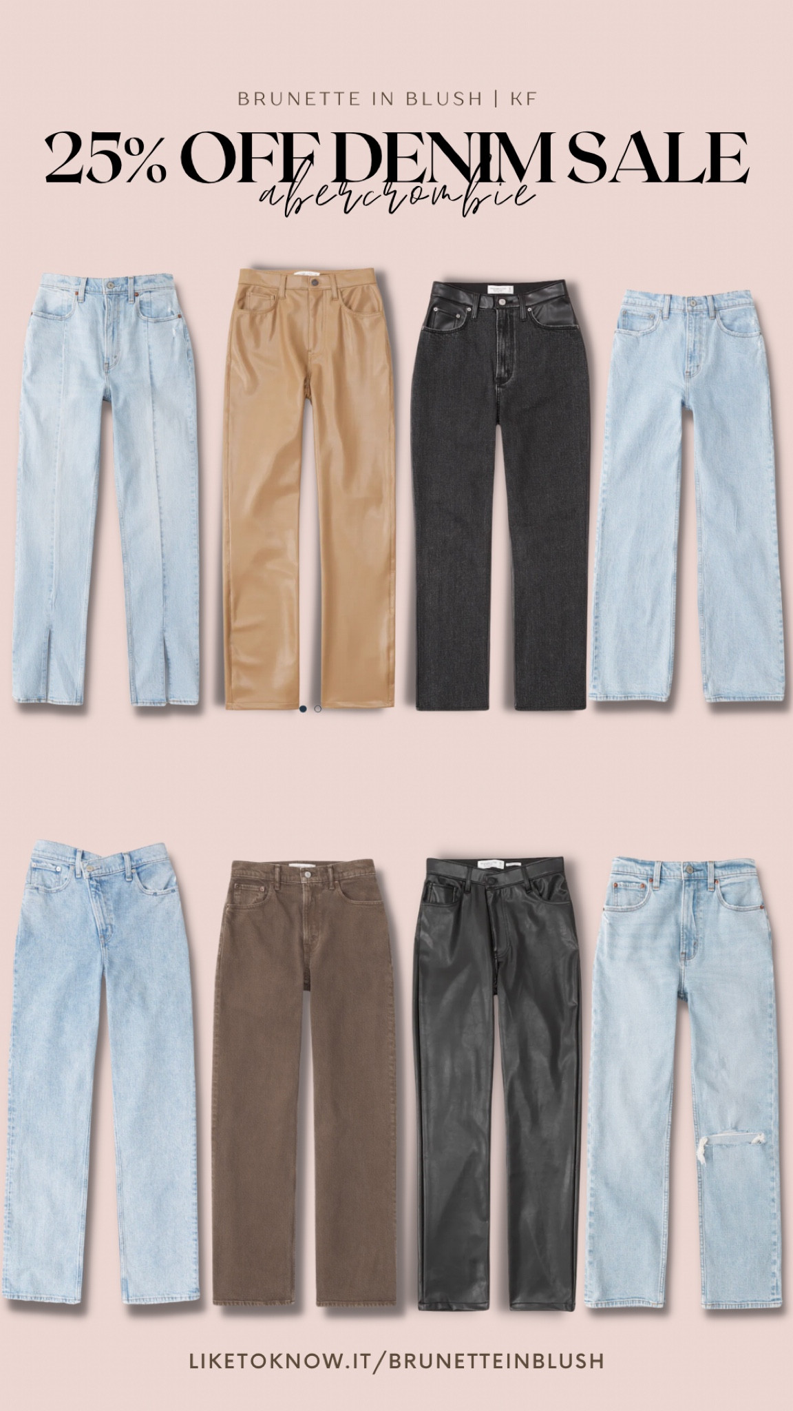 Abercrombie denim sale!  

#LTKSale