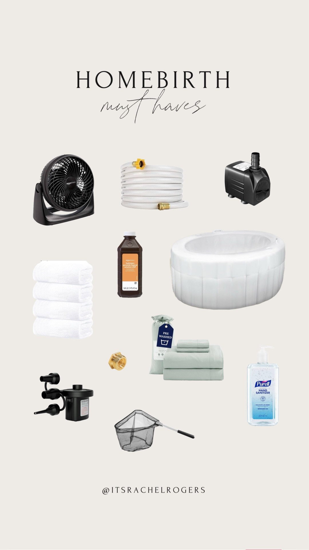 for your home water birth these are really the only things you’ll actually *need* but having a water bottle with a straw on hand + a great birth team are also 10/10

oh and LOTS of snacks 😉

#LTKBaby #LTKBump #LTKHome