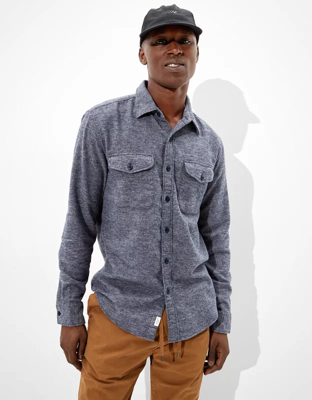 AE Super Soft Flannel Shirt | American Eagle Outfitters (US & CA)
