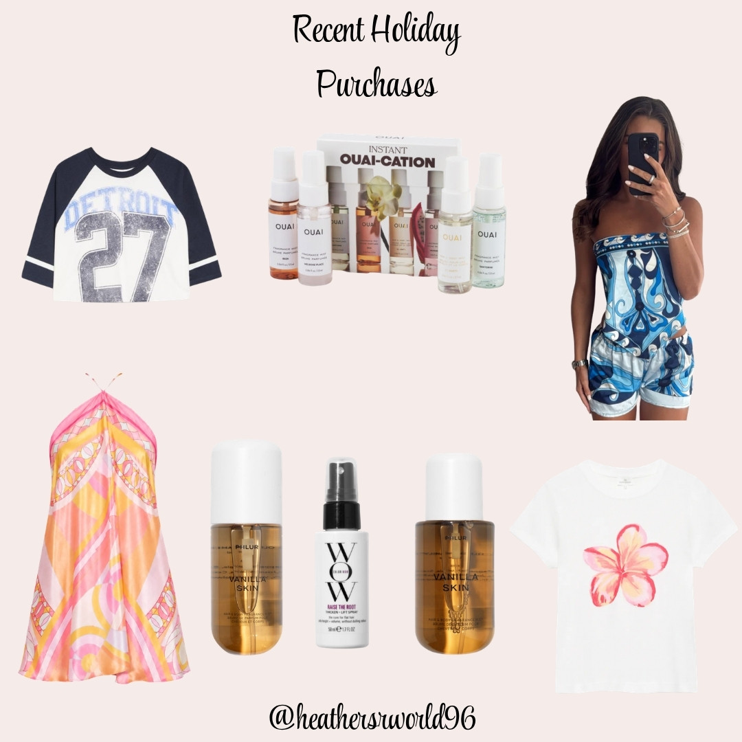 My recent holiday buys ☀️🛍️

From outfits I’ll be wearing on repeat to beauty bits I’m taking away with me — sharing everything in one place so you can easily find it later 🤍

Save this for your next holiday shop ✈️✨ Everything is linked on LTK. 

#ouai #phlur #noughtsandkisses #bershka  

 #LTKuk #LTKtravel #LTKbeauty