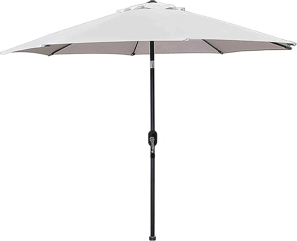 Blissun 9' Outdoor Patio Umbrella, Striped Patio Umbrella, Market Striped Umbrella with Push Butt... | Amazon (US)