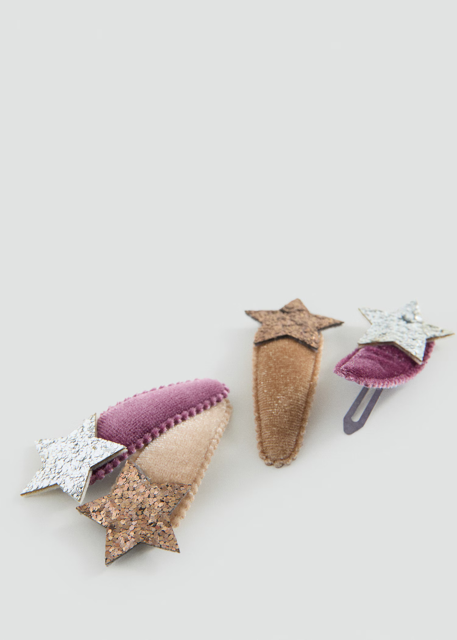 Pack of star clips - Kids | MANGO USA | Mango (US/MX/AU)