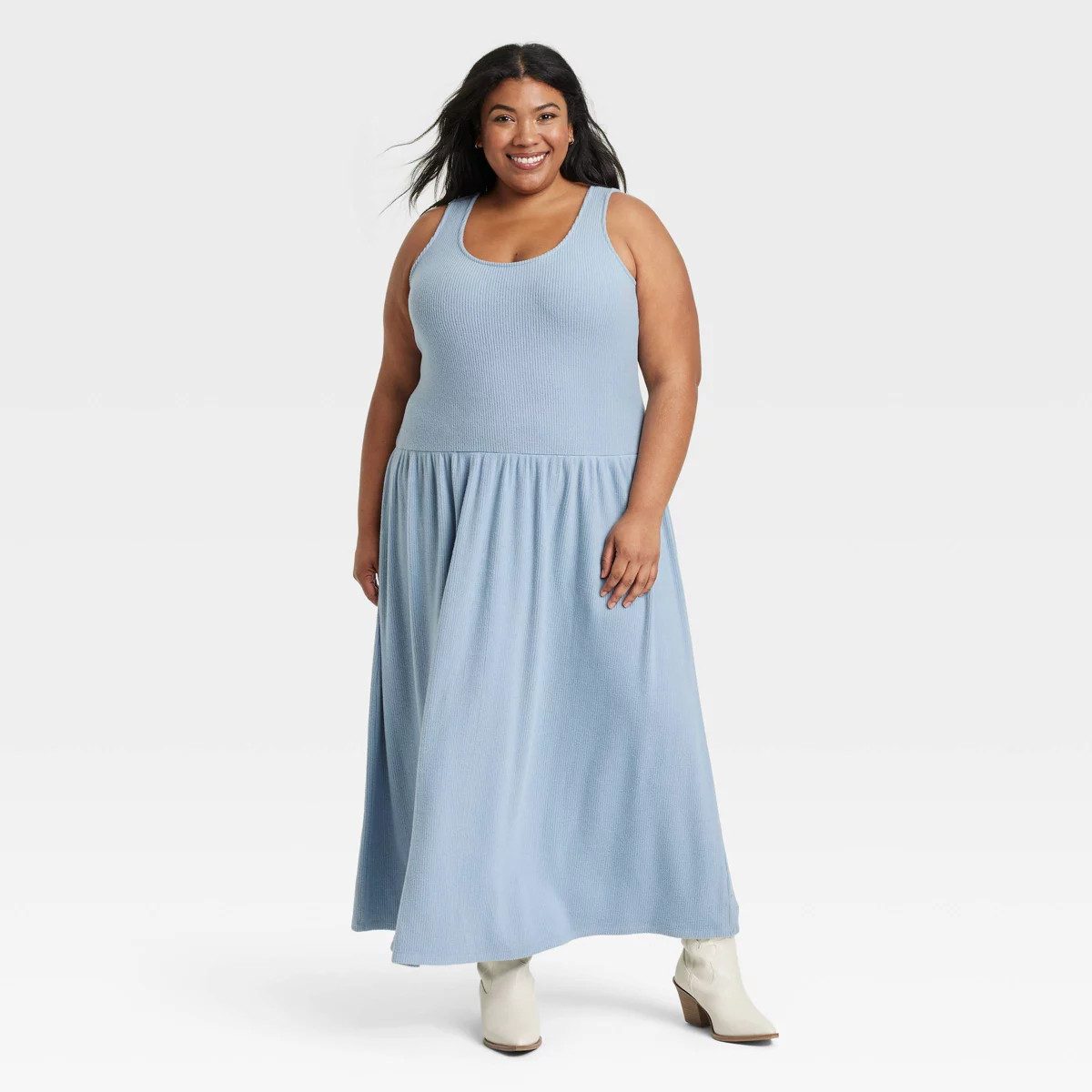 Women's Drop Waist Knit Midi Slip Dress - Universal Thread™ | Target