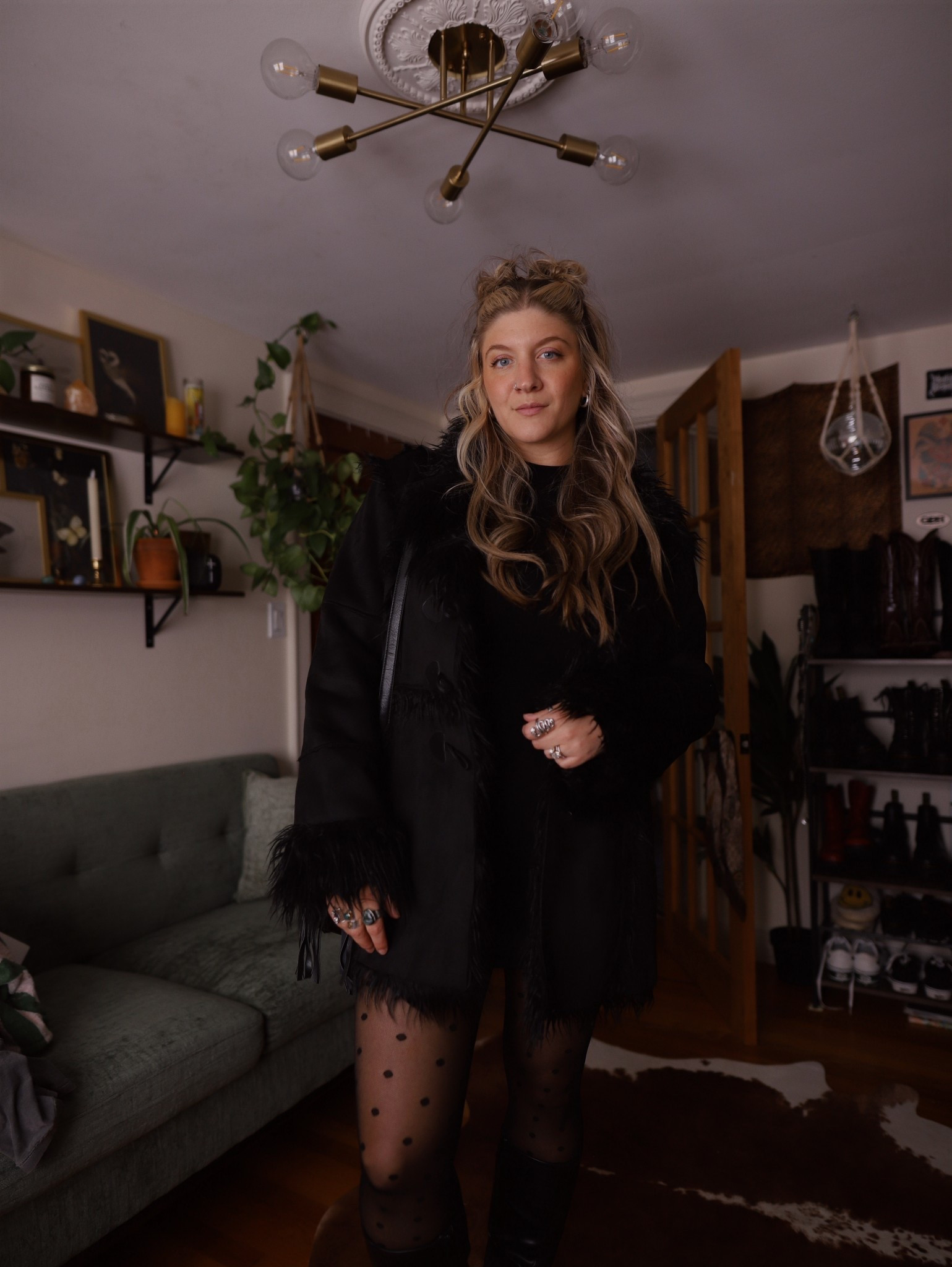 Day to night soft alt outfit