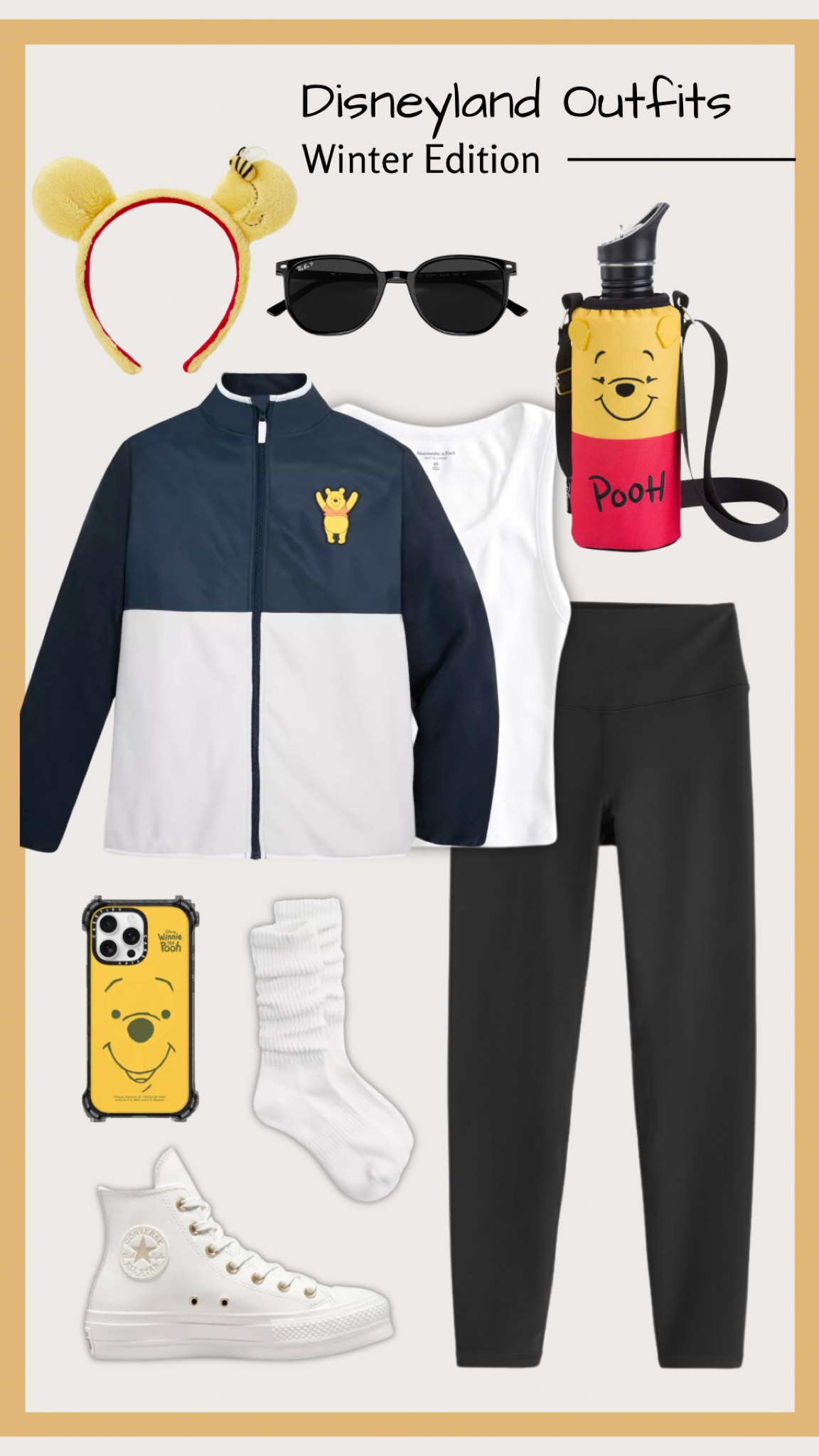 Bringing cozy Hundred Acre Woods vibes to winter days! 🍯✨ This Winnie the Pooh zip jacket paired with adorable Pooh accessories and a handy water bottle carrier is perfect for a Disney mom on the go. Shop the look on LTK! ❄️ #DisneyMomStyle #WinterOutfitInspo #WinnieThePooh

#LTKTravel #LTKFamily