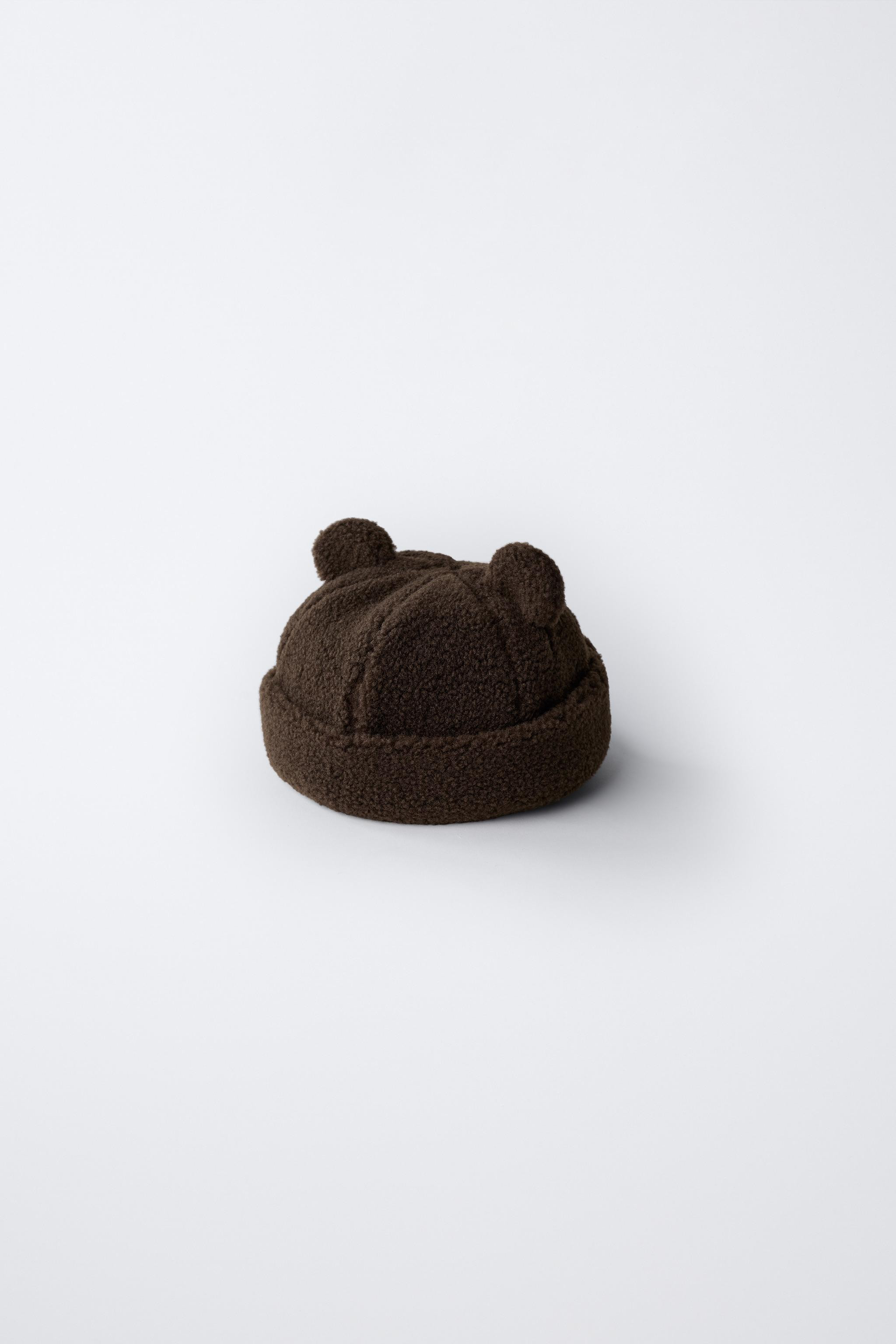 FAUX SHEARLING HAT WITH EARS | Zara UK