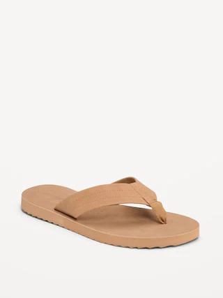 Faux-Suede Flip-Flop Sandals for Boys | Old Navy (US)