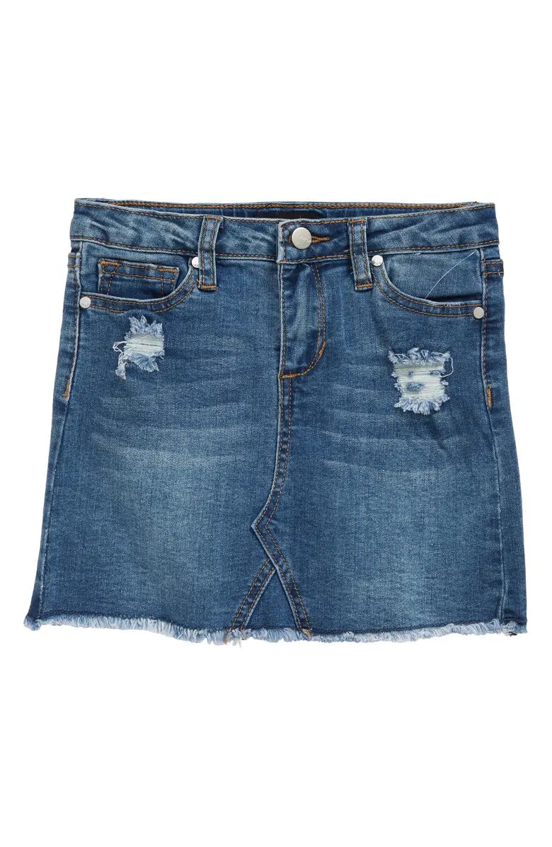 Kid's The Abigail Ripped Denim Skirt | Nordstrom