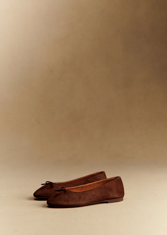 Agathe Low Ballerinas | Sezane Paris - US