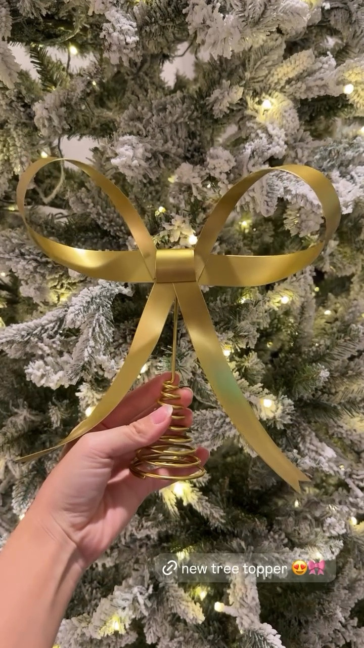 New Christmas Tree Topper! 

#LTKFindsUnder50 #LTKHoliday #LTKHome