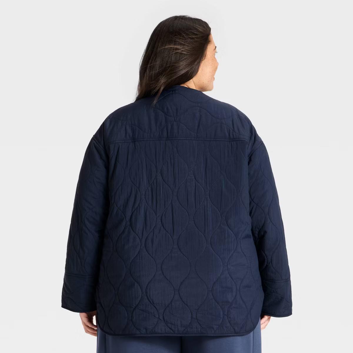 Women's Quilted Jacket - All In Motion™ Black XL | Target