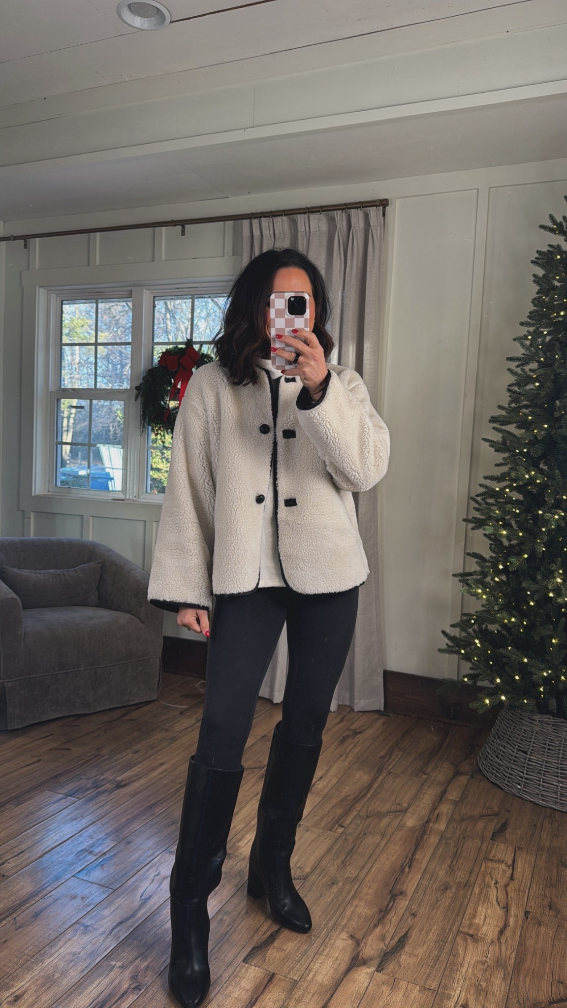 Obsessed with this jacket! It’s a statement piece without going over the top and I always get the sweetest compliments when I wear it! 🤍 perfect for layering! Target finds winter fashion Sherpa jacket faux shearling jacket coral target jacket elevated basics VintagePickin 

#LTKSeasonal #LTKgrwm #LTKPetite