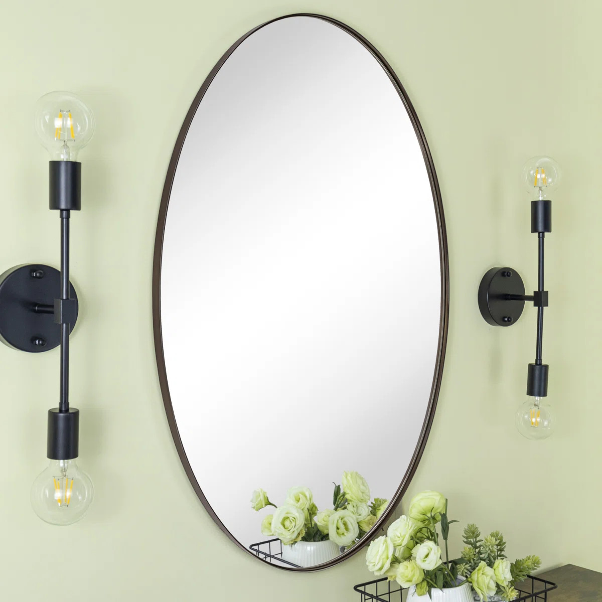 Javell Oval Mirror | Wayfair North America