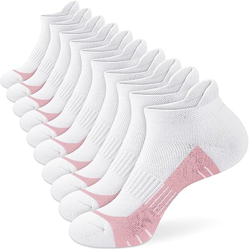 Ankle Socks for Women - Athletic Low Cut Running Cushioned Socks (3-5 Pairs) | Amazon (US)