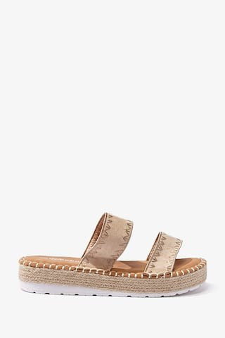 Embroidered Espadrille Platform Sandals | Forever 21 (US)