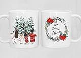 Family Christmas Mug, Custom Christmas Mug, Holiday Coffee Cup, Coffee Mug, Custom Christmas Mug, Cu | Amazon (US)