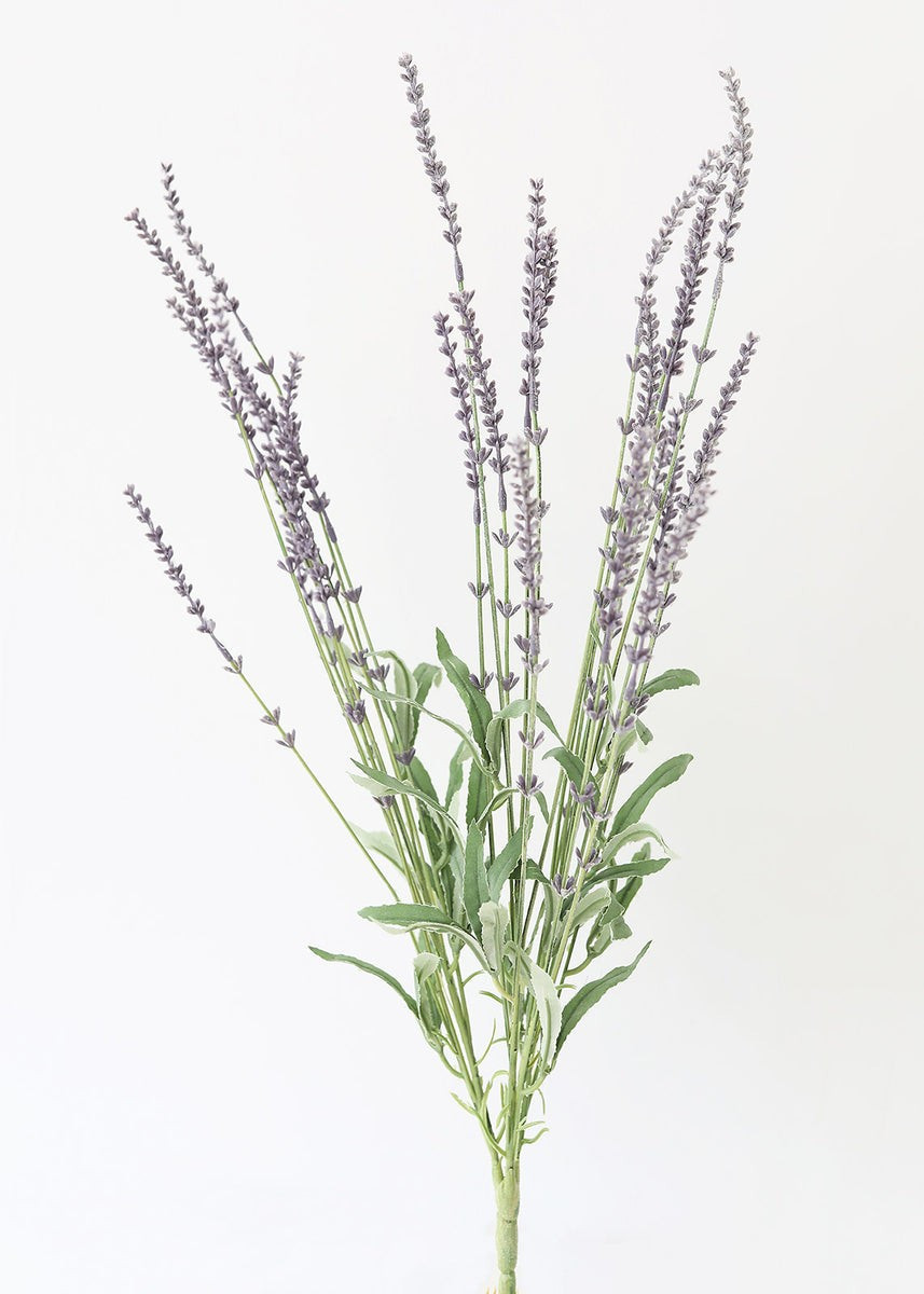 Artificial Wildflower Lavender Bush - 23 | Afloral (US)
