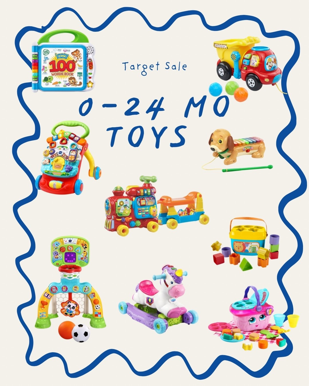 🧸 Target Sale: Baby + Toddler Toys (0–24M)

The cutest learning toys for little hands — all on sale at Target! 🎁
Perfect for babies + new walkers 👣
Linked everything for easy shopping ↓
#TargetSale #ToddlerToys #BabyToys #HolidayDeals #GiftGuide #LTKKids #LTKSale #LTKHoliday

#LTKHoliday #LTKGiftGuide #LTKCyberWeek
