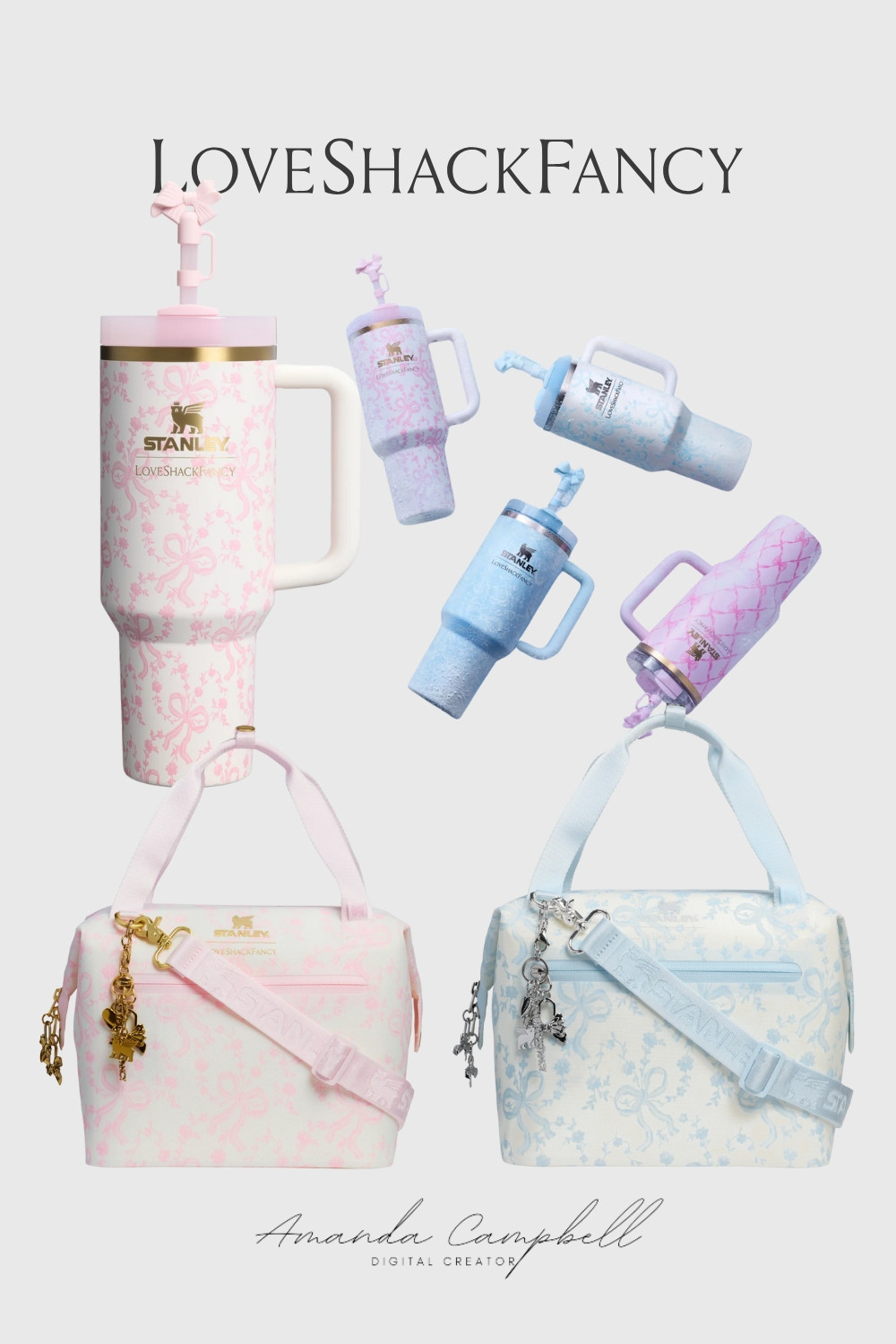 The Prettiest Stanley Collab Yet 💕✨

The LoveShackFancy x Stanley collection is giving soft girl dreams ☁️ — dainty bows, vintage florals, and pastel perfection in every sip and carry. Whether you're running errands, hitting the gym, or just living your best cozy life, these tumblers and soft coolers make staying hydrated chic.

I linked all the new shades + accessories on my LTK before they sell out (and trust me… they will 👀).

#LoveShackFancy #StanleyTumbler #StanleyCup #StanleyxLoveShackFancy #girlyaesthetic #pinkhome #LTKFinds #LTKFall #LTKSaleAlert #momstyle #LTKUnder50 #pastelaesthetic #loveshackfancystyle 

 