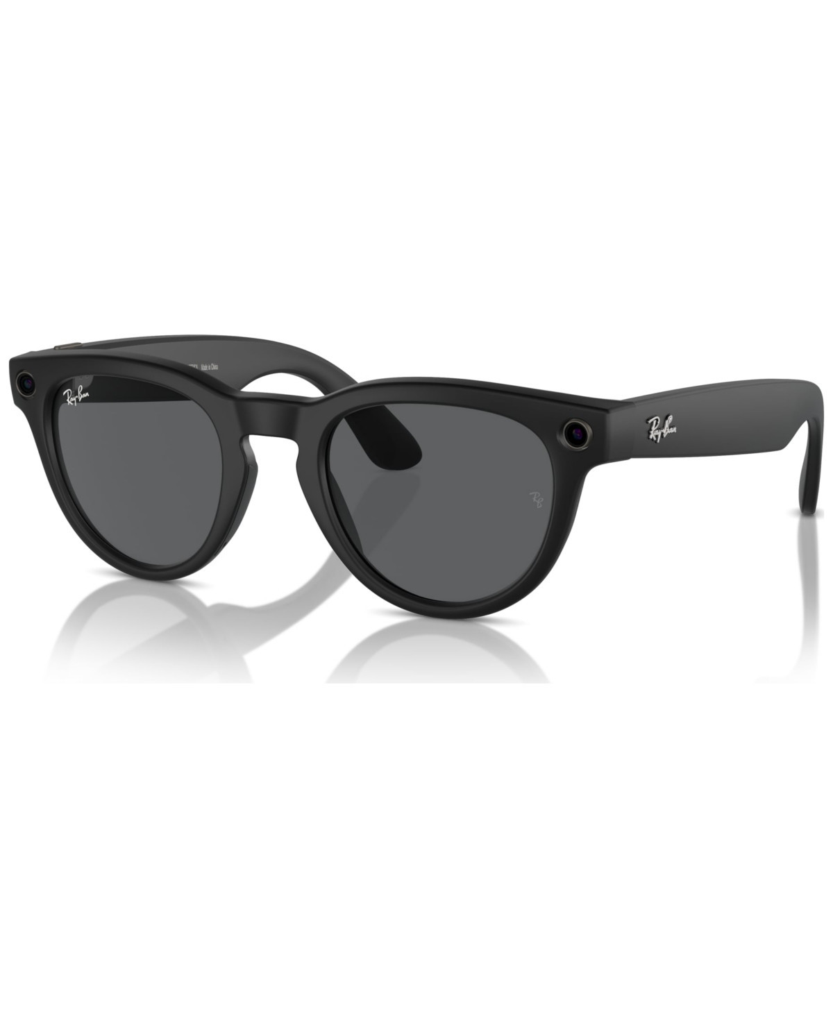 Ray-Ban Unisex Ai Meta Gen1 Headliner Polarized Sunglasses, RW4009 - Black | Macy's