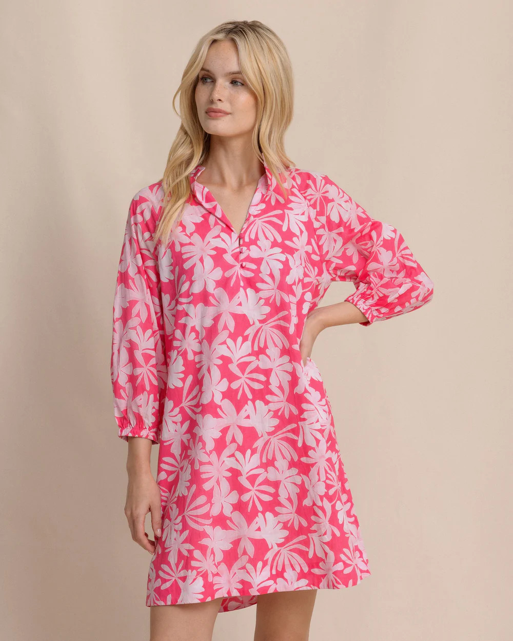 Mandy Bubble Sleeve Dress | Southern Tide