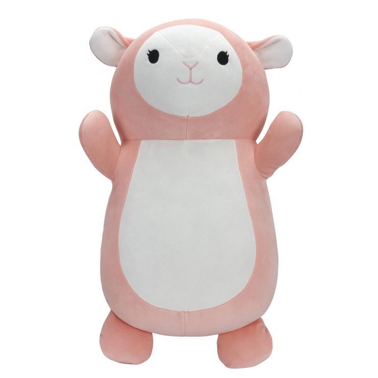 Squishmallows HugMees 18" Elsa the Pink Lamb Plush Toy | Target