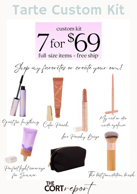 Tarte Sale! Create your custom kit!

#LTKSaleAlert #LTKBeauty