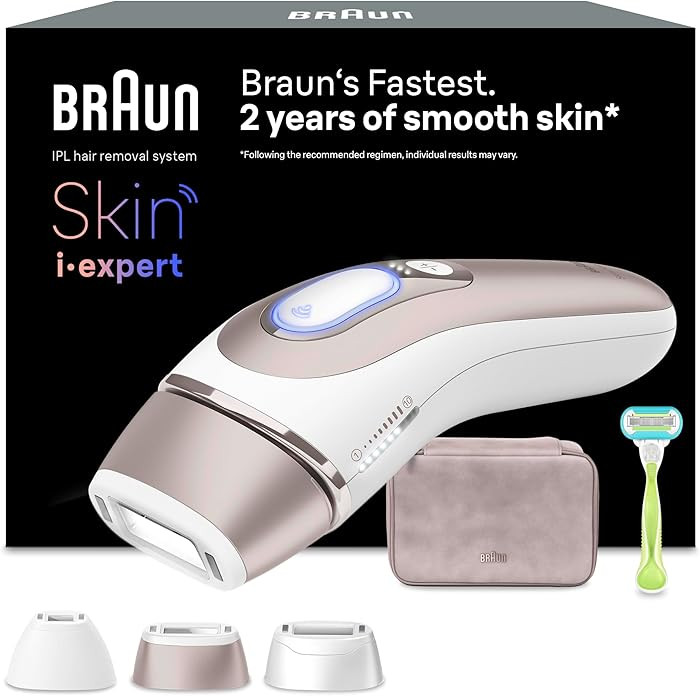 Braun Smart IPL Skin I Expert, at Home Hair Removal, Alternative for Laser Hair Removal, Smart IP... | Amazon (UK)