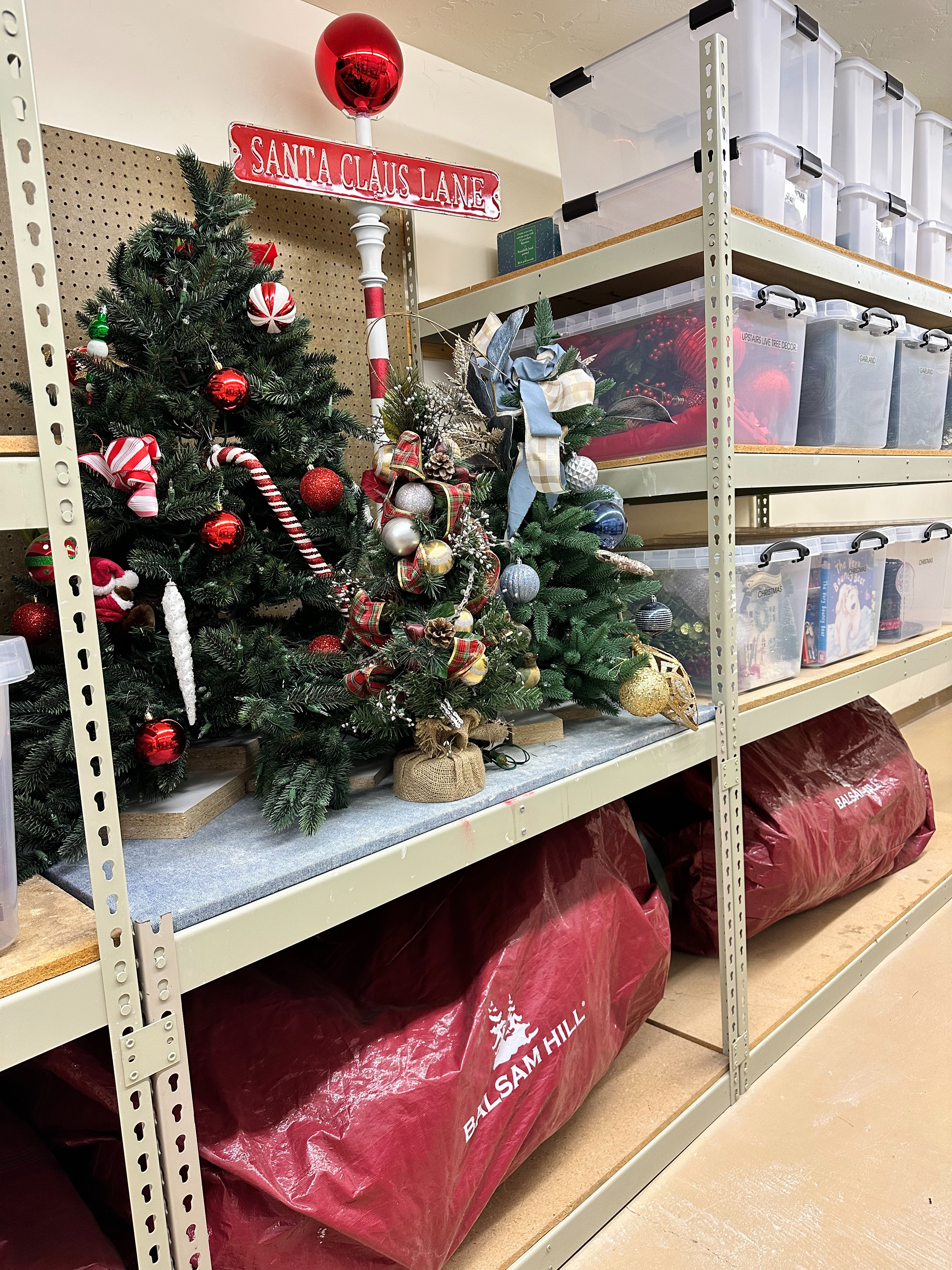 When buying bins, make sure to measure your shelves so you know to buy what will maximize the space the most efficiently. Here are few options that might work in your space. #organizedstorage 

 #LTKHome #LTKFamily