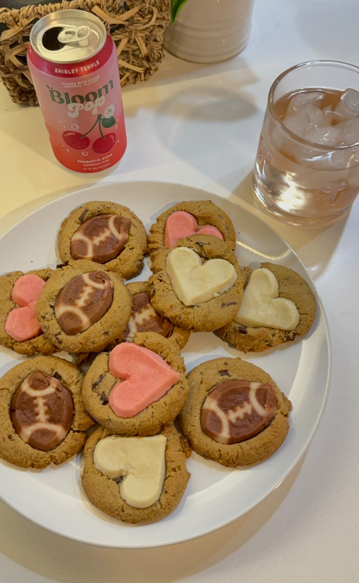 Nothing like some yummy snacks to watch football! 

Sipping on Bloom Pop, the Shirley temple flavor 🍒 Snacking on Pillsbury ready to bake cookies baked on sweet Lauren‘s chocolate chip cookies. 

Try this next time you’re on snack duty 😉

#LTKSeasonal #LTKfoodie #LTKFindsUnder50