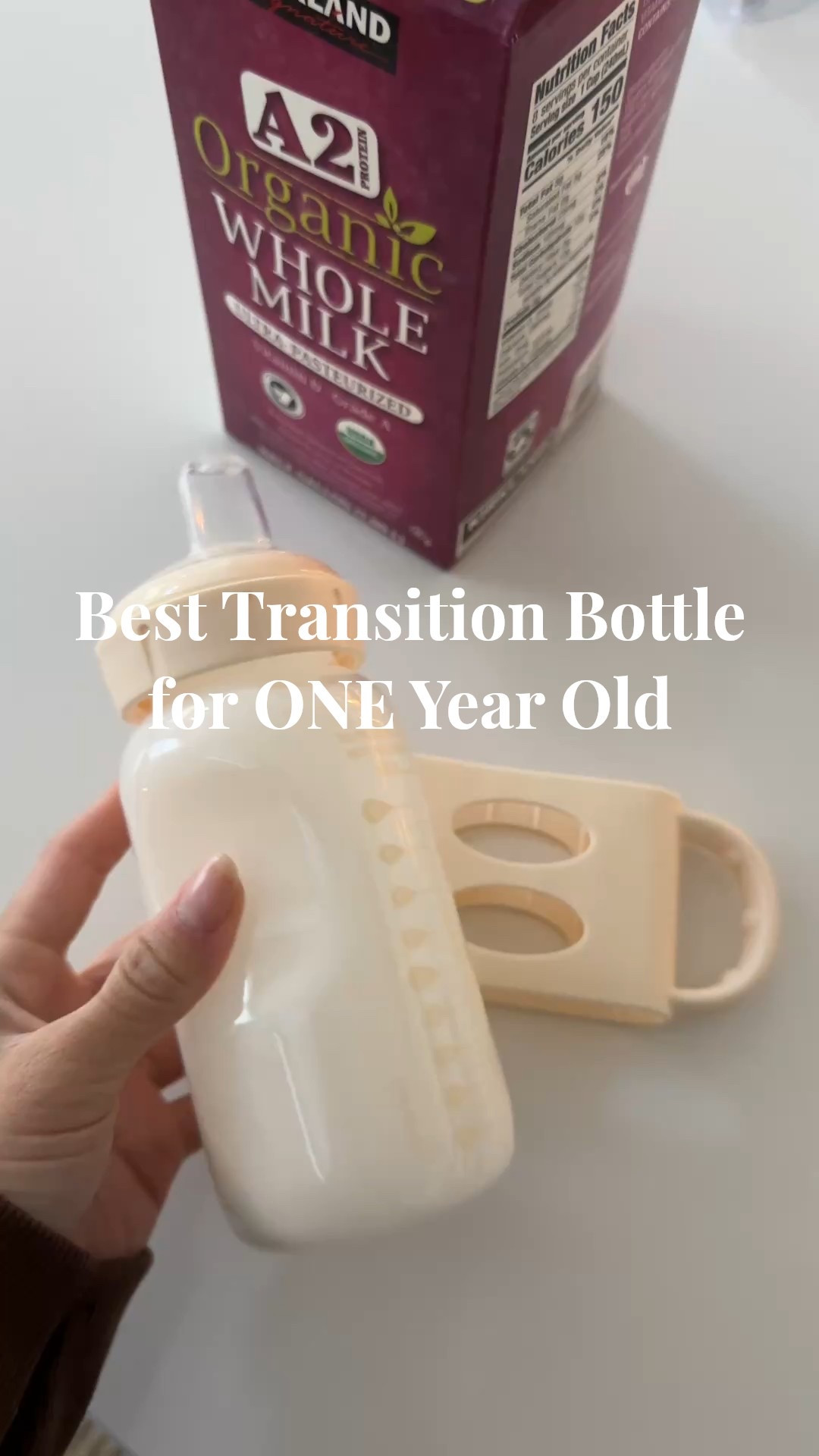 If your baby doesn’t want to move from a bottle to a sippy cup for milk try this! 

#LTKKids #LTKWatchNow #LTKBaby