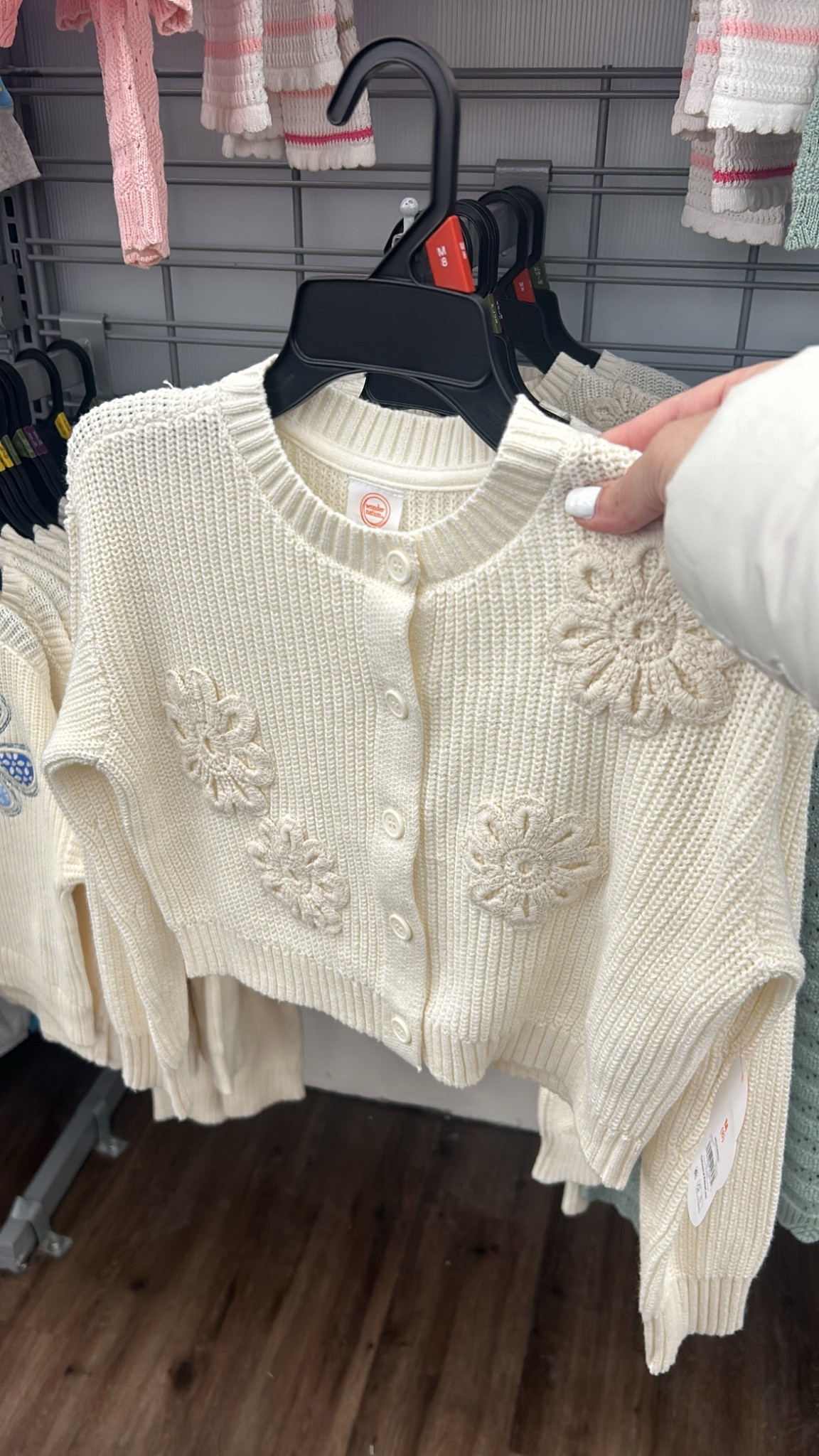 Girl Spring Sweaters-Wonder Nation🌸perfect for Easter, church ootd.
#walmart #kidsfashion #wondernation #cardigan 

#LTKKids #LTKSeasonal