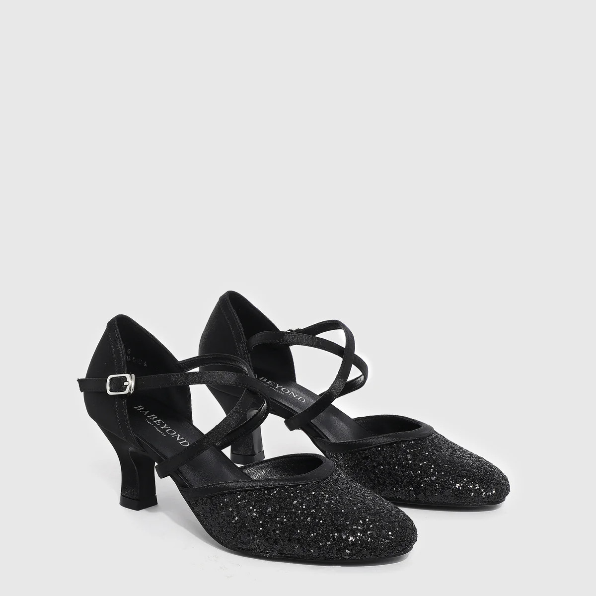 Shop 1920s Shoes - Closed Toe Flash Latin Dance Shoes | BABEYOND | BABEYOND