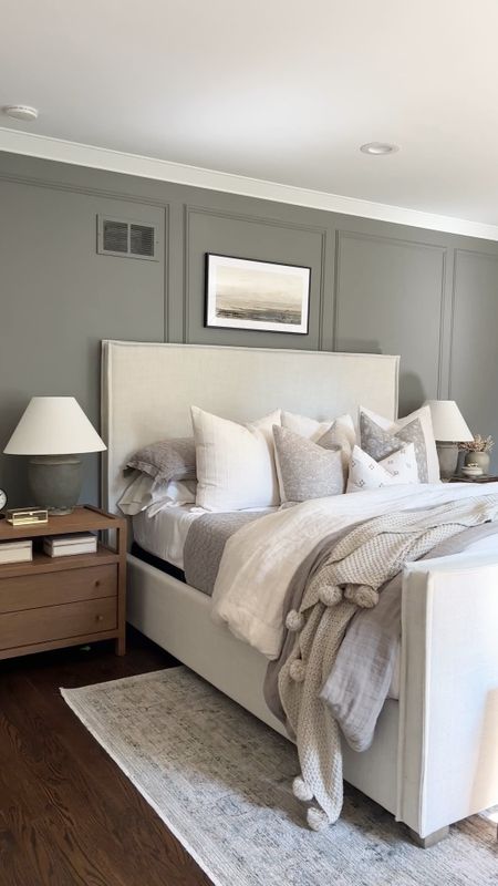 There is simply nothing better than a cozy bedroom with cozy bedding layers! I love all of our bedding layers—stylistically, yes it’s beautiful, but functionally, it keeps us warm during these cold winters we have in Chicago! 

#LTKstyletip #LTKhome