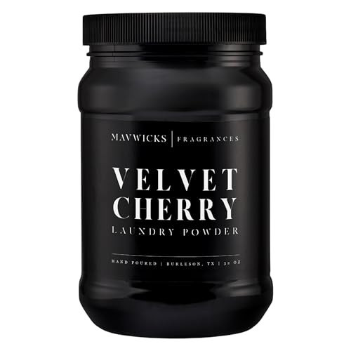 Mavwicks - Luxury Laundry Detergent Powder (Velvet Cherry) 32 Oz – Concentrated for Tough Stains and Odors, For All Washing machine types – Gentle on Fabrics | Amazon (US)