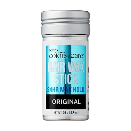 KISS Colors & Care Max Hold Hair Wax Styling Stick for Textured Hair Type, Original Scent, 2.7 oz. | Walmart (US)