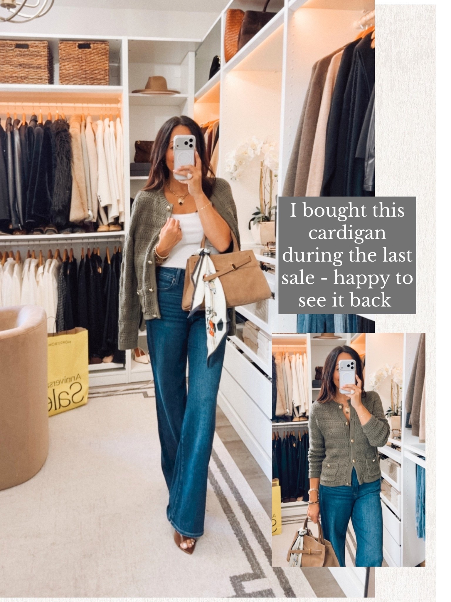 Cardigan is part of the Nordstrom anniversary sale… still in stock! Fits TTS wearing a small

#LTKootd #LTKSaleAlert #LTKOver40
