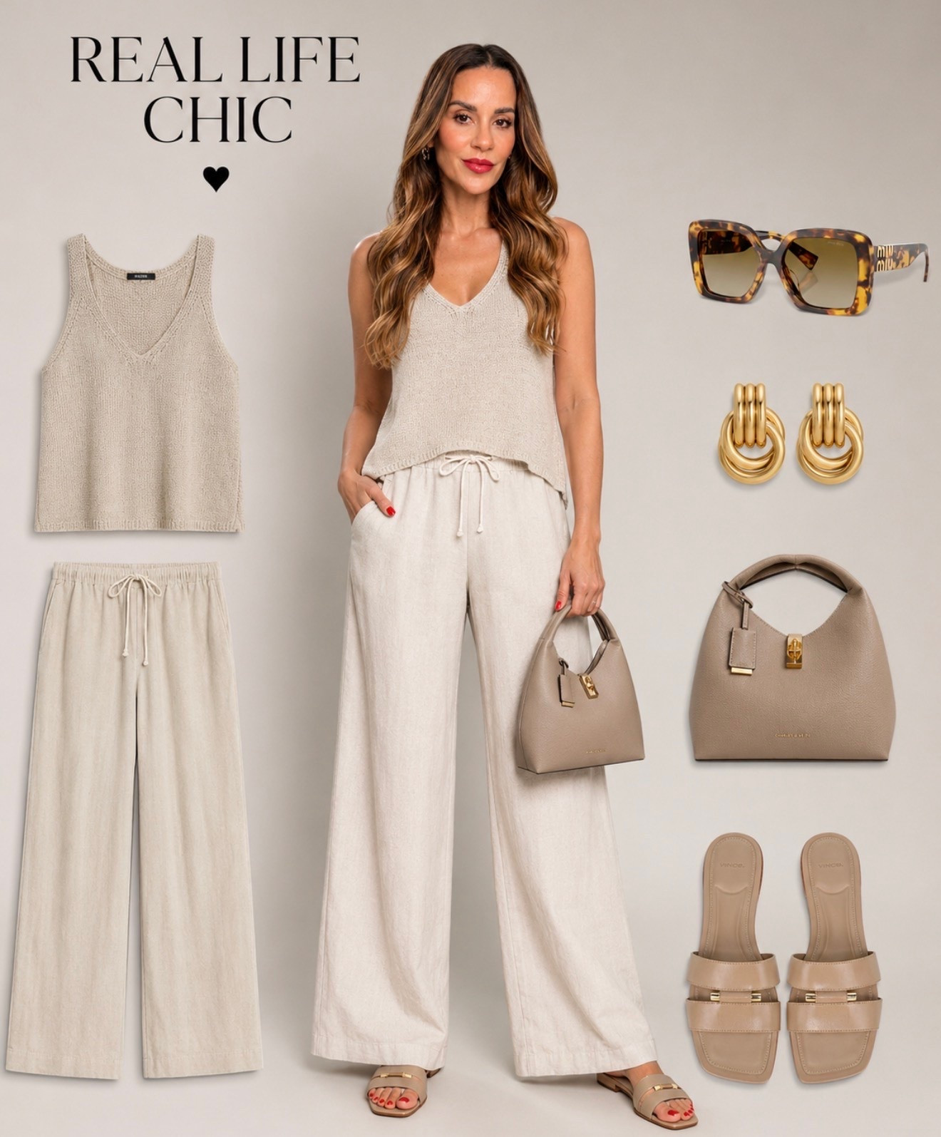 Easy, elevated, and endlessly versatile. 🤍

This lightweight knit tank paired with flowy wide-leg pants creates the perfect effortless summer outfit. Add neutral accessories, and you have a look you’ll reach for on repeat all season.

lounge pants outfit, knit tank outfit, neutral summer outfit, wide leg lounge pants, elevated loungewear, effortless chic style, minimalist wardrobe, quiet luxury outfit, comfortable chic outfit, everyday summer fashion, capsule wardrobe, LTK finds, affordable fashion, Real Life Chic.

#LTKootd #LTKSaleAlert #LTKOver40