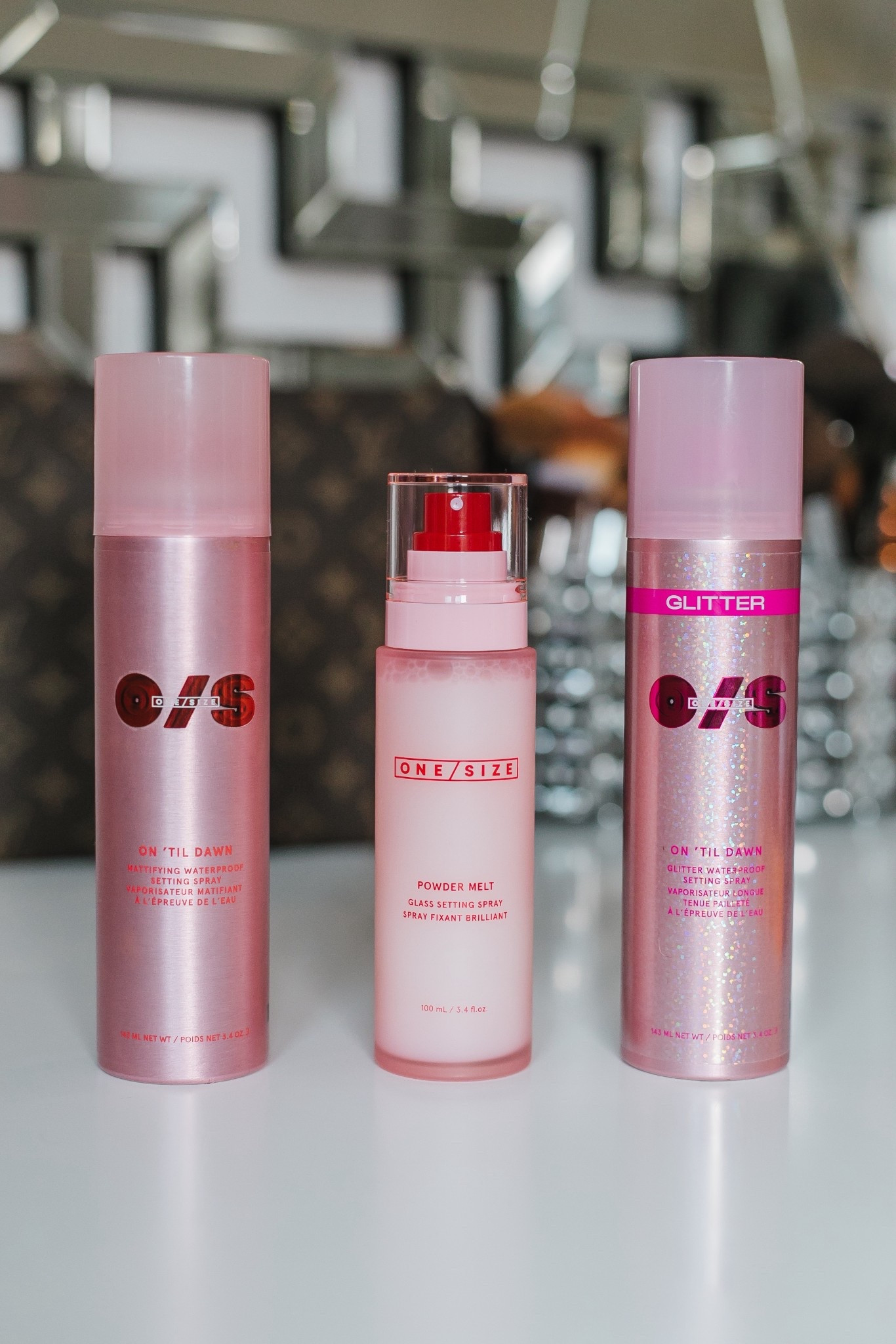 The ONE/SIZE setting sprays are holy grail status 🙌🏽 Whether you want a soft glass finish or full glam that doesn’t budge, these keep your makeup locked in all day and night. I especially love them for events or long filming days — makeup stays flawless! ✨

ONE/SIZE setting spray // long lasting makeup // waterproof setting spray // makeup essentials // beauty must haves // glam makeup // Patrick Starrr products // makeup setting spray // holiday makeup favorites