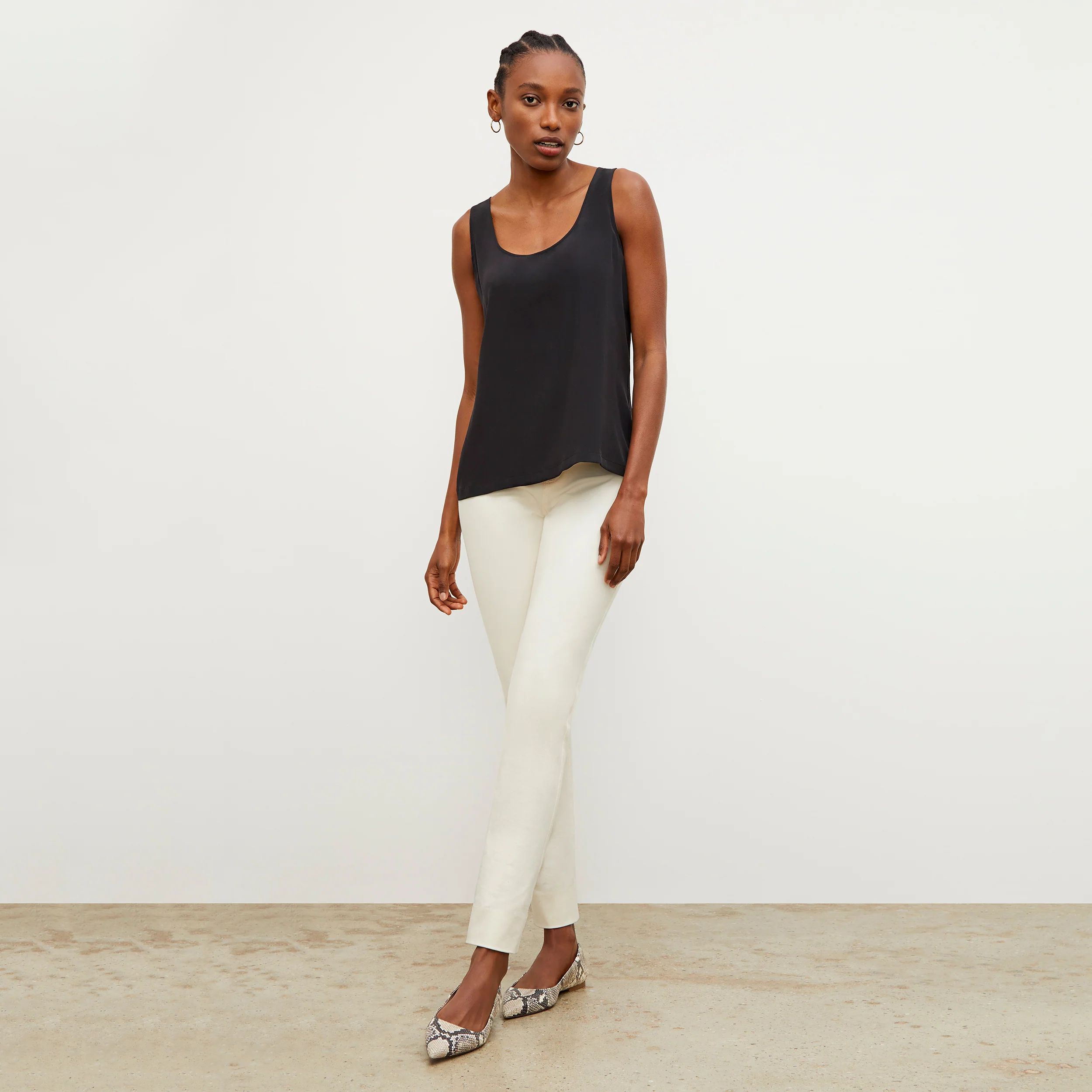 The Vicky Tank - Washable Silk | MM LaFleur