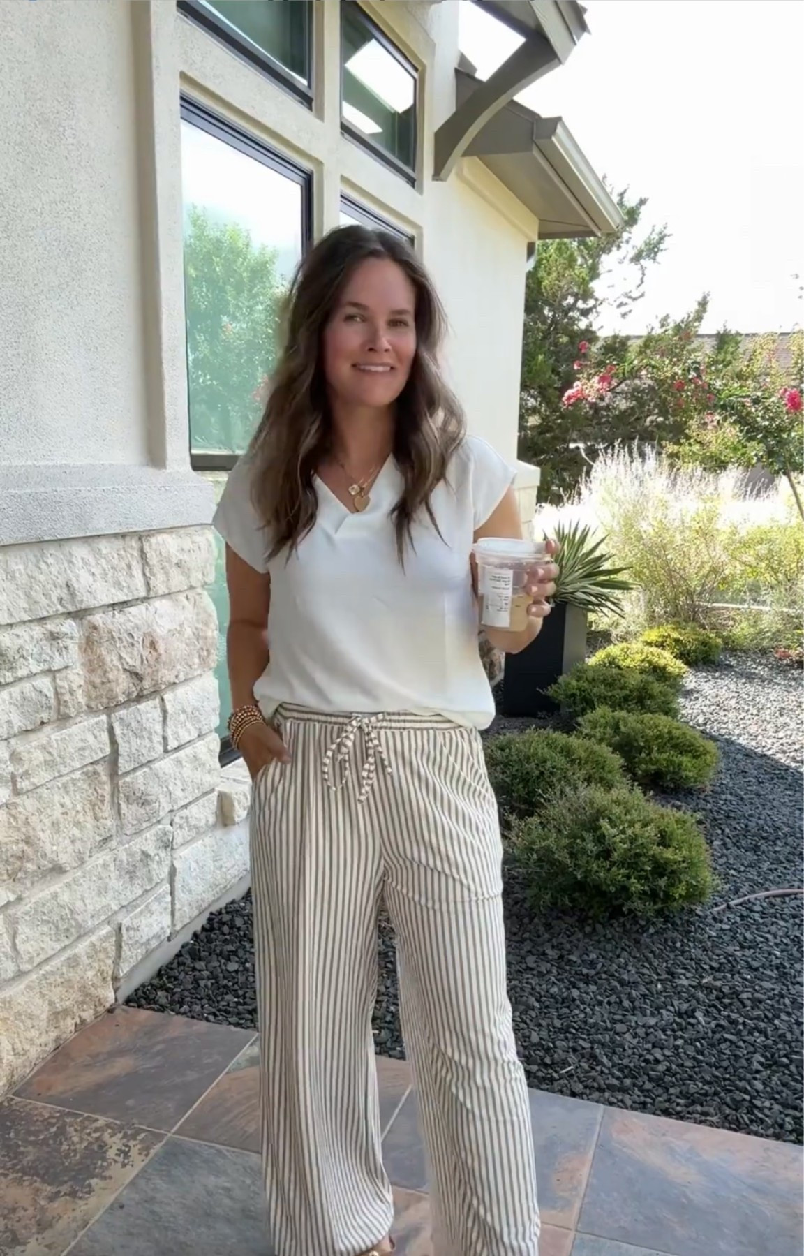 I have been loving these striped pants! They’re super stretchy and easy to style for any occasion!!

#LTKdayinmylife #LTKootd #LTKgrwm