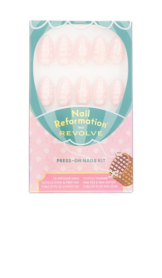 Nail Reformation x REVOLVE Petal Trail Press On Nails in Beauty: Multi. | Revolve Clothing (Global)